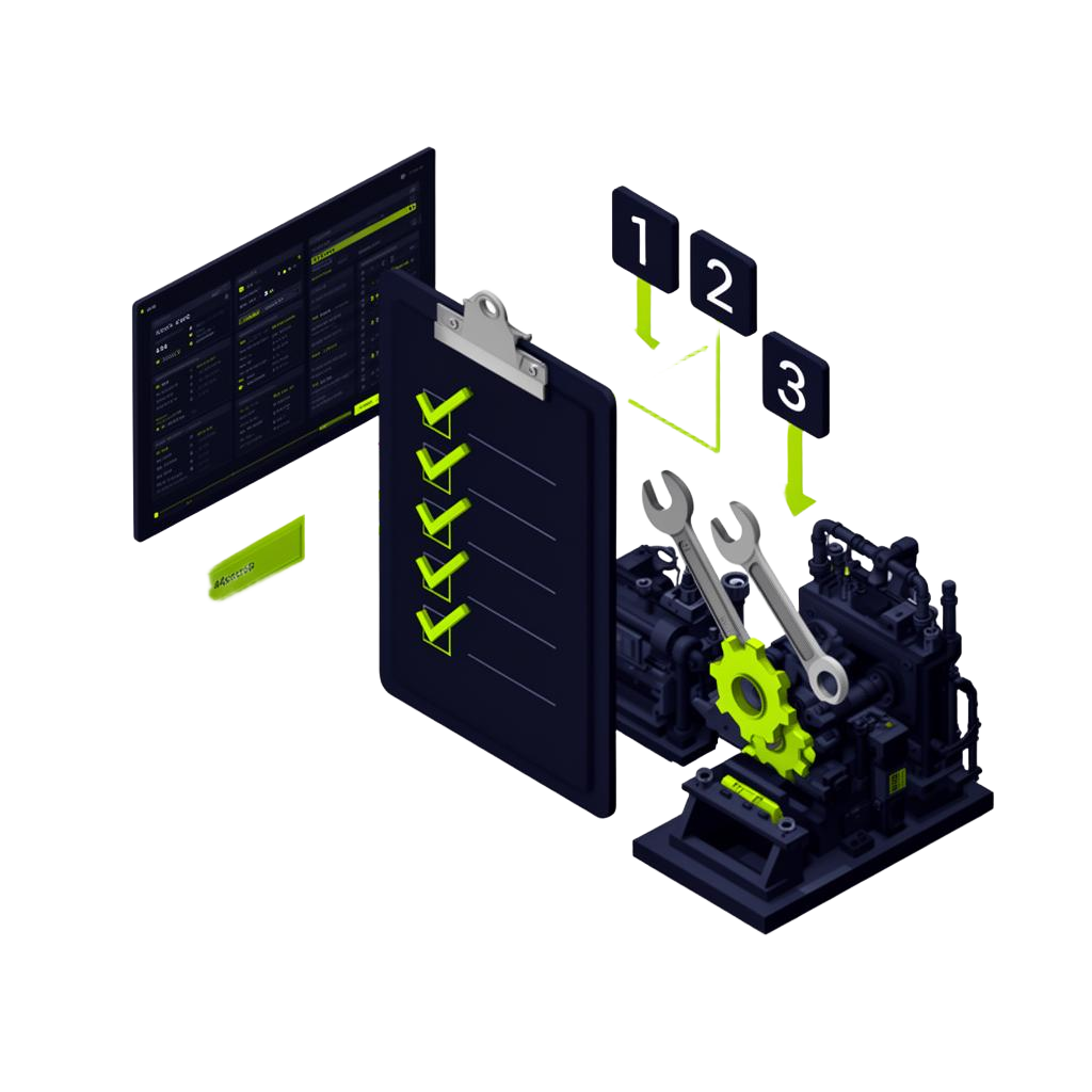 Illustration zur Advanced Service-Stufe: Maßnahmen umsetzen
