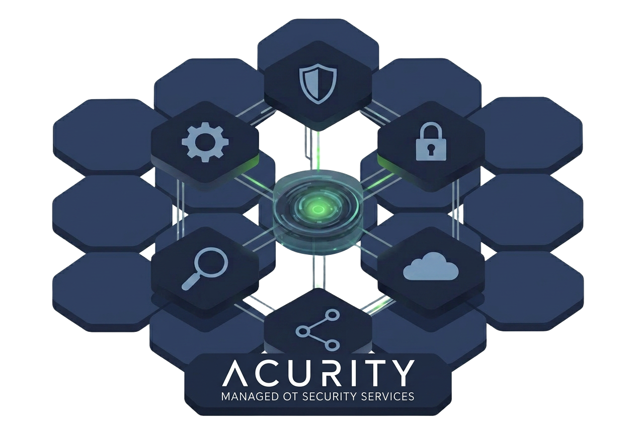 Illustration zur OT-Security in der Produktion
