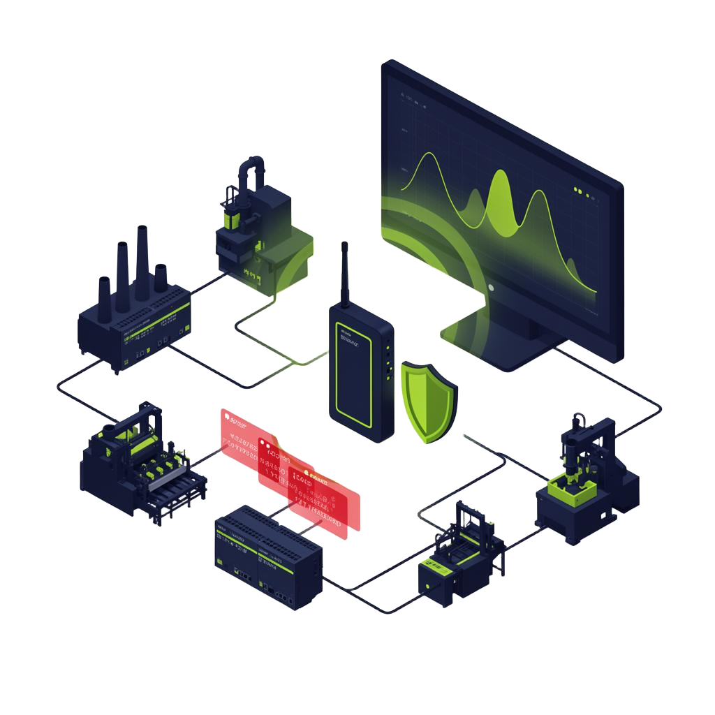 Illustration zum Network Intrusion Detection System