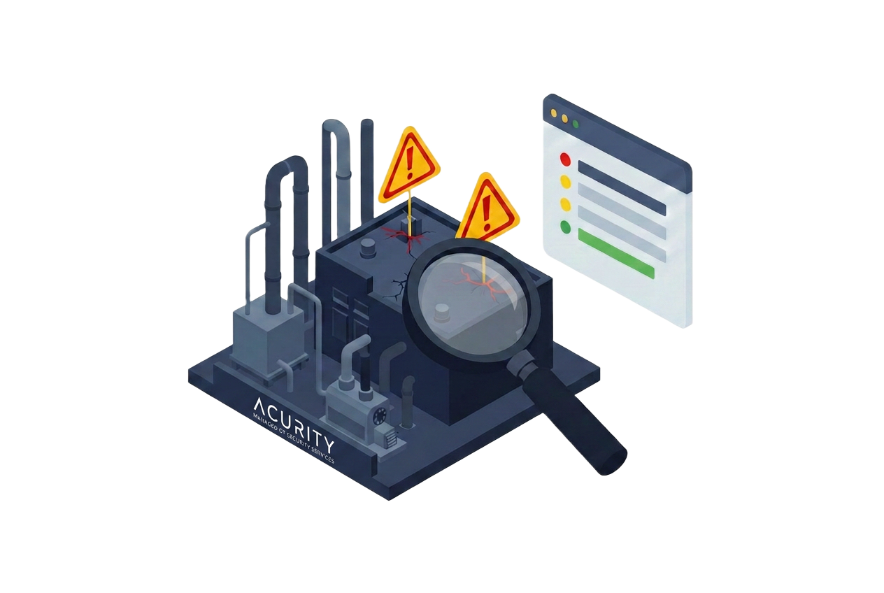 Illustration zum Vulnerability Management in der OT