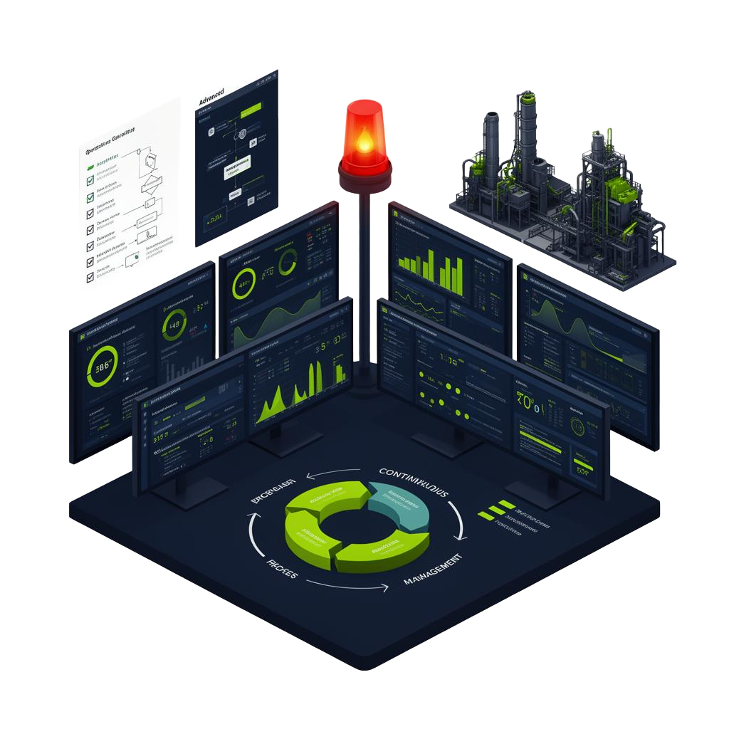 Illustration zur Premium Service-Stufe: OT-Security betreiben